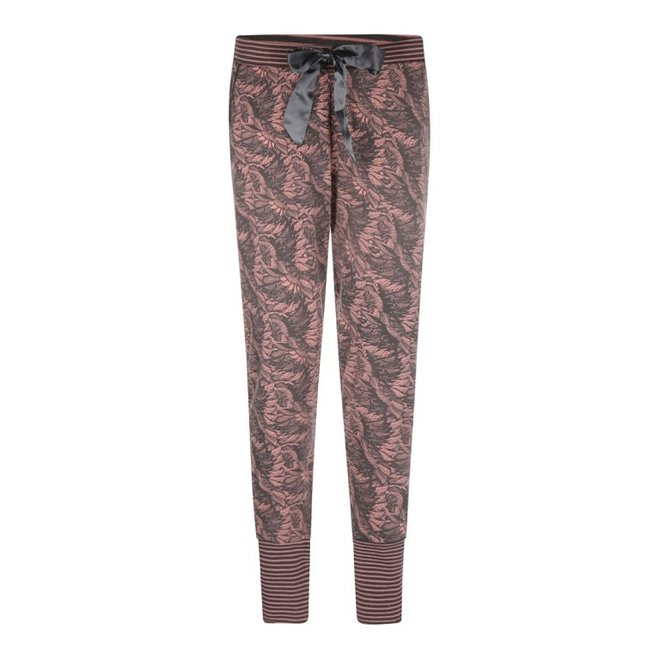 Charlie Choe Ladies Pyjama Legging with pockets Brown - Charlie Choe  Sleepwear