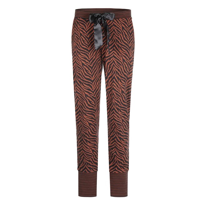 Charlie Choe Ladies Pyjama Pants Terra Tigerstripe