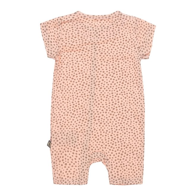 Charlie Choe Baby Mädchen Schlafanzug Orange Pink Dots