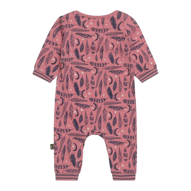 Charlie Choe Baby Girls Pyjamas Dark Pink Feathers