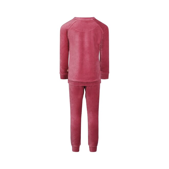 Charlie Choe Mädchen-Pyjama-Set Homewear Cassis Velours