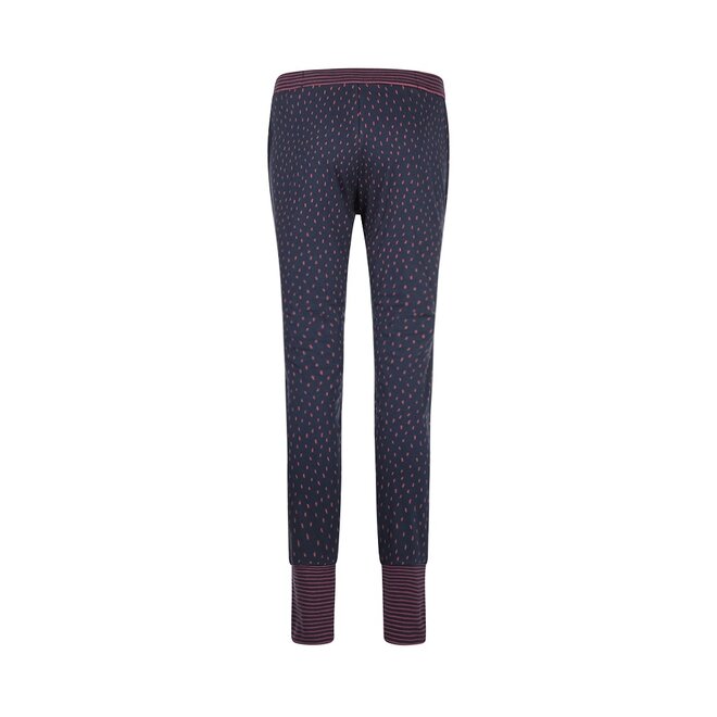 Charlie Choe Dames Pyjamabroek Donkerblauw Cassis