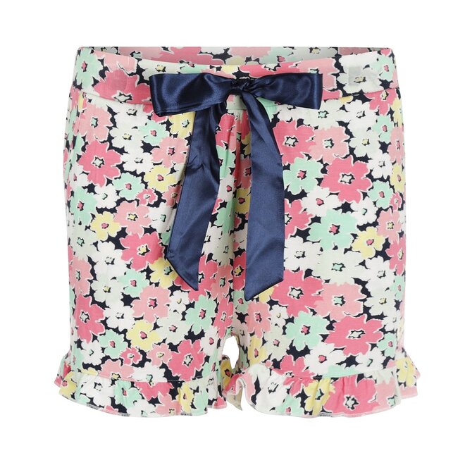 Charlie Choe Damen Short Ruffle Pastell Blumen