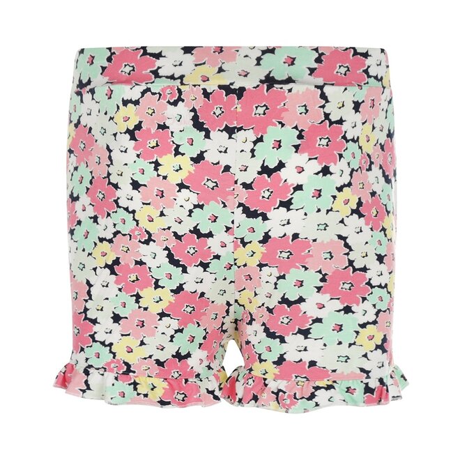 Charlie Choe Dames Short Ruffle Pastel Bloemen