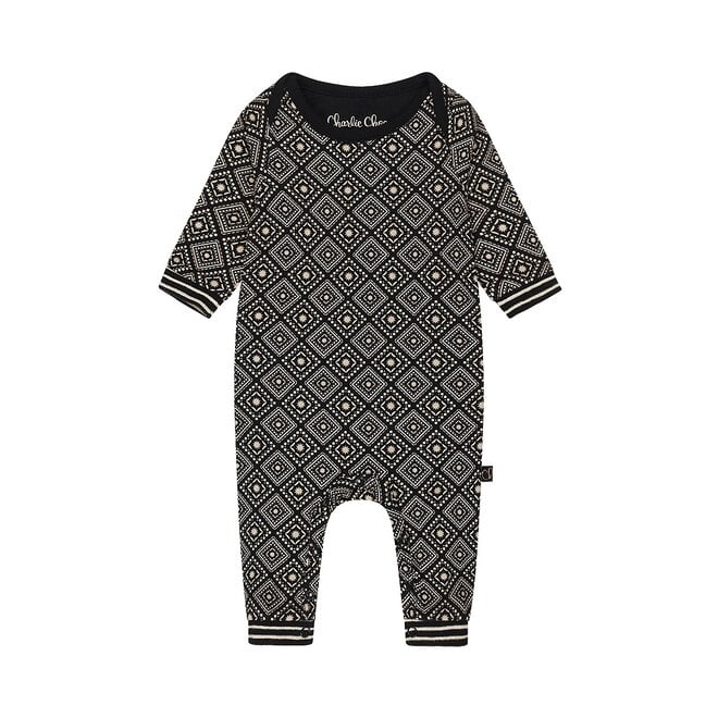 Charlie Choe Baby Girls Pyjamas Black Plaid