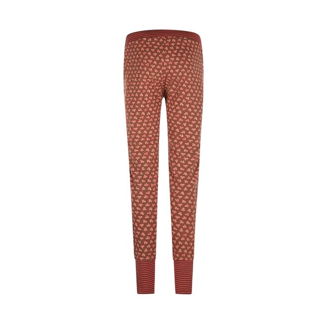 Charlie Choe Ladies Pyjama Trousers Brown Rollerblade