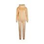 Charlie Choe Ladies Pyjamas Homewear Set Camel Velours
