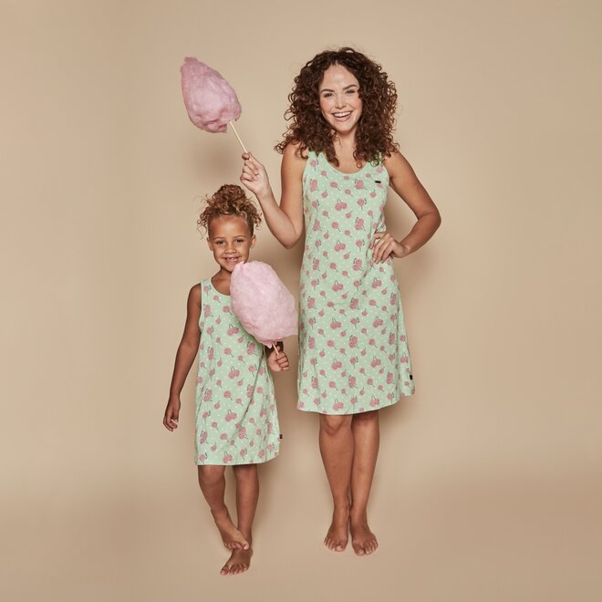 Charlie Choe Girls Nightshirt Soft Green Cotton Candy