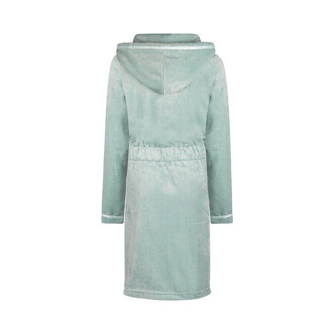 Charlie Choe Dames Badjas Licht Aqua - Kort Model