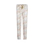 Charlie Choe Dames Pyjamabroek Off White Bloemen