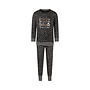 Charlie Choe Meisjes Lounge Set Zwart Blaadjes