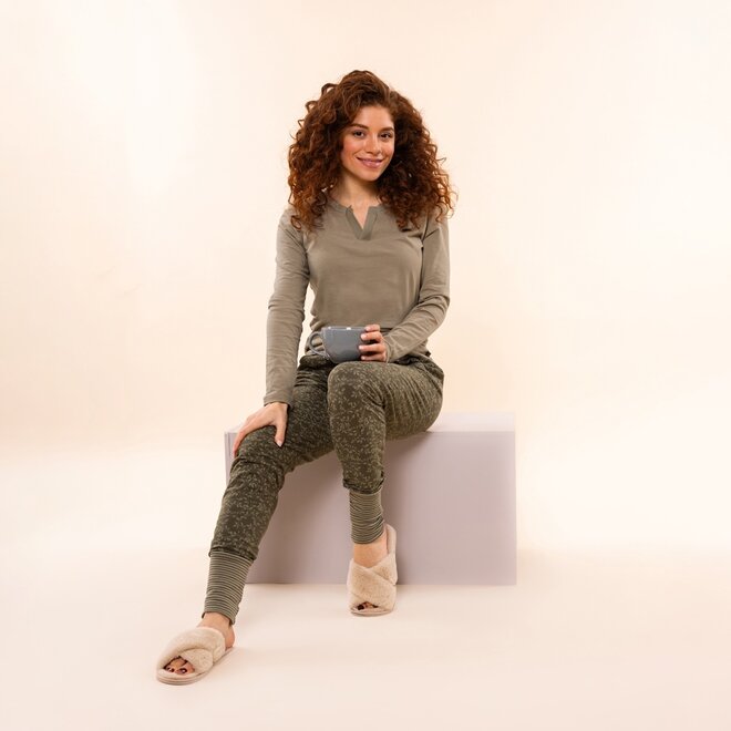 Charlie Choe Dames Longsleeve Groen