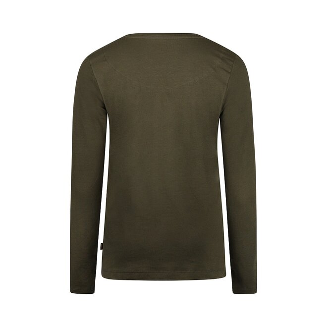 Charlie Choe Women's Long Sleeve Dark Green