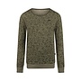 Charlie Choe Women's Pullover Dark Green Leaves