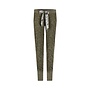 Charlie Choe Women's Pyjama Trousers Dark Green Leaves