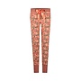 Charlie Choe Women's Pyjama Trousers Coral Pink Flower
