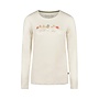 Charlie Choe Dames Longsleeve Off White Herfst