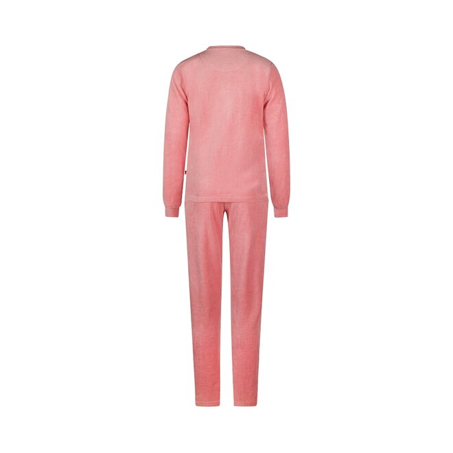 Charlie Choe Women's Velour Set Pink