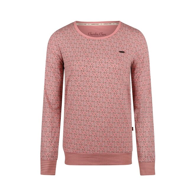 Charlie Choe Damen Pullover Rosa