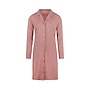 Charlie Choe Women's Nightdress with Collar Pink