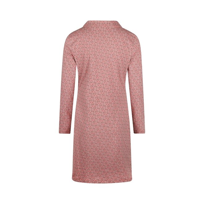 Charlie Choe Women's Nightdress with Collar Pink