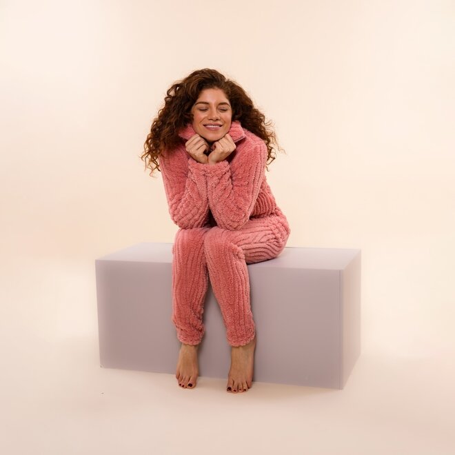 Charlie Choe Damen Comfy Set Rosa