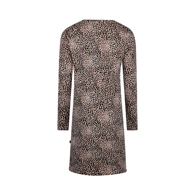 Charlie Choe Dames Bigshirt Lichtroze Panter