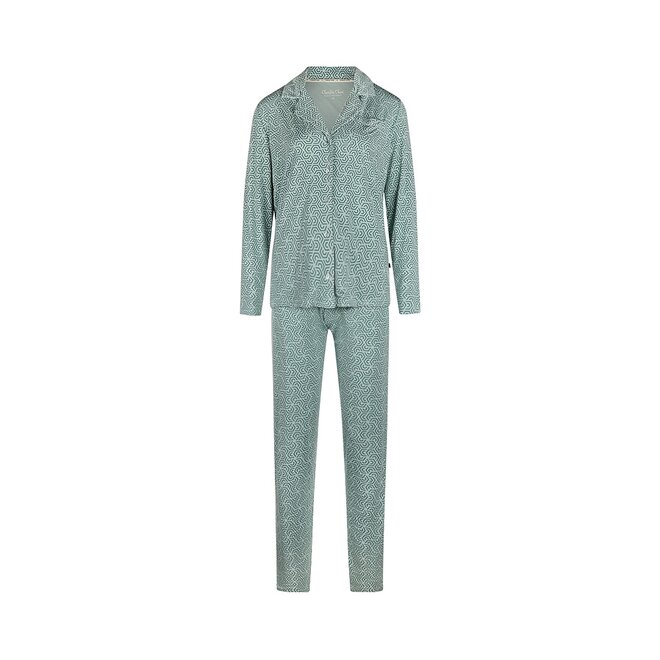 Charlie Choe Dames Pyjama Set Lichtblauw