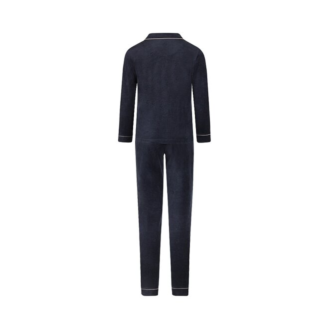 Charlie Choe Dames Velours Set Navy