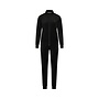 Charlie Choe Damen Velours Set Schwarz