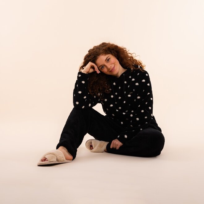 Charlie Choe Dames Comfy Set Zwart