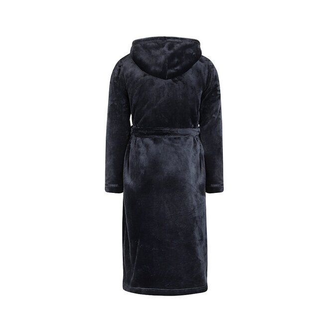 Charlie Choe Women's Men's Unisex Bathrobe Long Navy