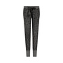 Charlie Choe Women's Pyjama Trousers Black Leaves