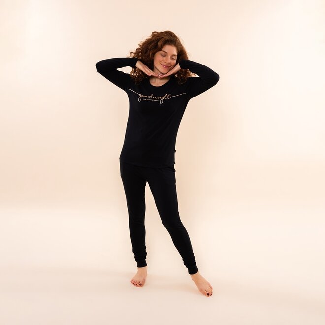 Charlie Choe Damen Leggings Schwarz