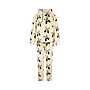 Charlie Choe Dames Comfy Set Off White Zwart Panda
