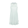 Charlie Choe Women's Pyjama Singlet Dress Light Blue Check