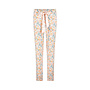Charlie Choe Dames Pyjamabroek Licht Peach Bloemen
