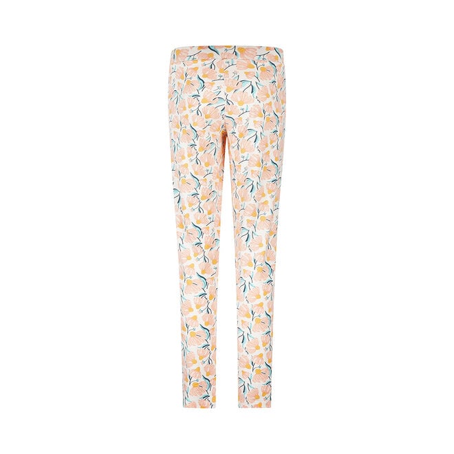 Charlie Choe Women's Pyjama Trousers Light Peach Floral