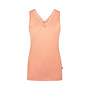 Charlie Choe Women's Pyjama Lace Top Peach