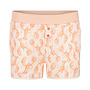 Charlie Choe Women's Pyjama Shorts Light Peach Lobsters