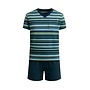Charlie Choe Men's Pyjama Shortama Navy Striped