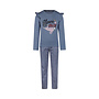 Charlie Choe Mädchen-Pyjama Blau-Rosa mit Punkten