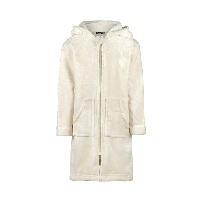 Charlie Choe Unisex Badjas Off White Fluffy