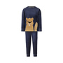 Charlie Choe Jongens Velours Set Navy Bever
