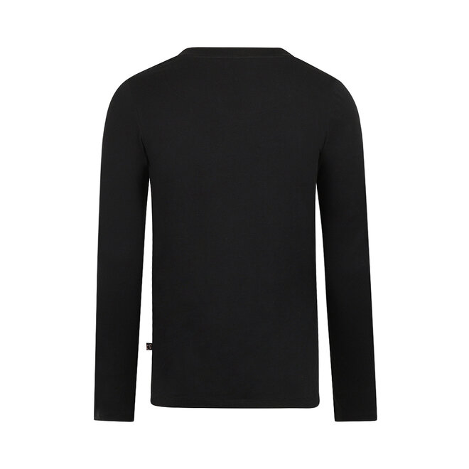 Charlie Choe Damen-Pyjama-Shirt, schwarz