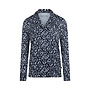 Charlie Choe Damen-Pyjama-Shirt Blau