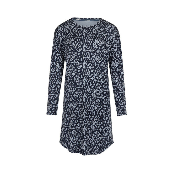 Charlie Choe Damen-Oversize-Shirt Blau