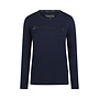 Charlie Choe Damen-Pyjama-Shirt Marineblau