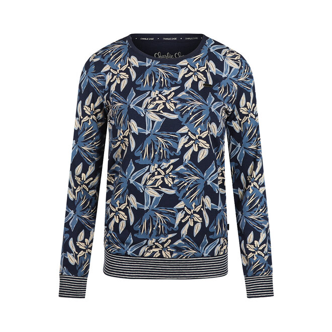 Charlie Choe Women’s Jumper, Navy, Floral