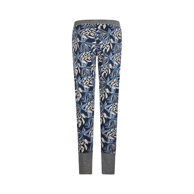 Charlie Choe Women’s Lounge Trousers, Navy Floral